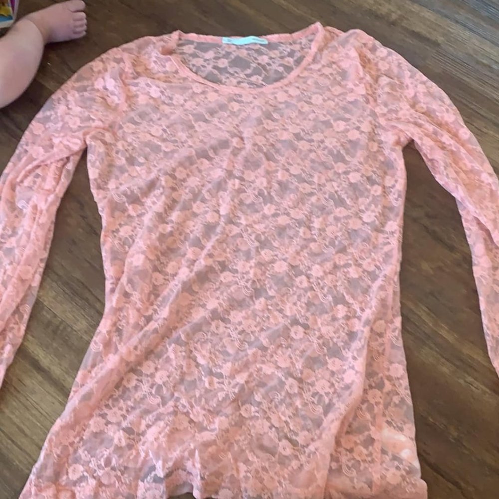 LACE LAYERING LONG SLEEVE